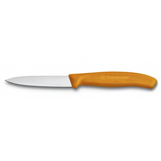 Nożyk 8cm gładki pomarańczowy