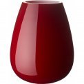 Drop Vase 23cm Deep Cherry - 1
