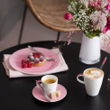 Spodek Caffe Club Floral Touch of Ivy 17cm do filiżanki śniadaniowej  - 5