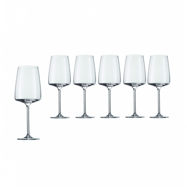 Sensa 6-Piece Wine Glass Set 535ml for Fruit Wine - 1