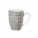 Maori Tee Black White Tea Cup 200ml Pattern - 1