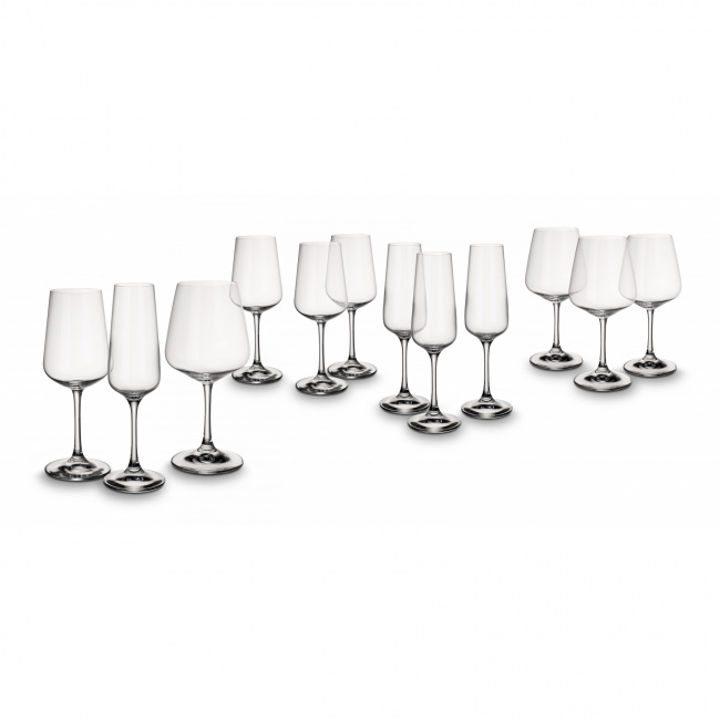 Set of 12 Ovid Glasses - 1