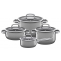 Fusiontec Mineral Cookware Set 8 Pieces Platinum