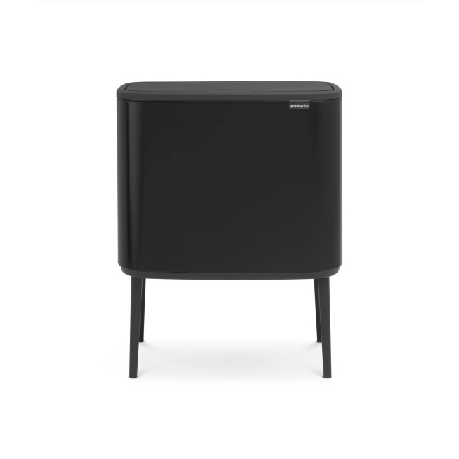 Bo Touch Waste Bin 11L + 23L for Sorting Black