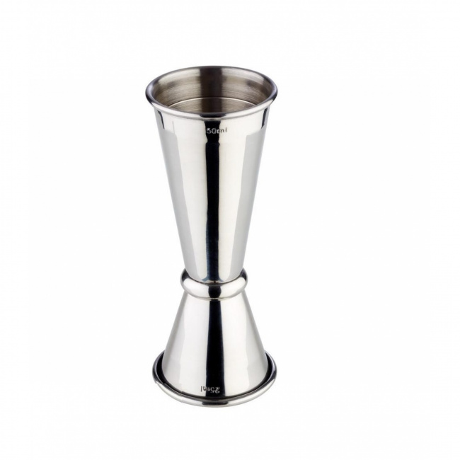 Bar Measuring Cup 25/50ml Steel - 1