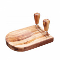 Chopping Board with Herb Chopping Knife - 1