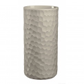 Carve Vase 24x12cm Cement - 1