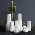 Wazon Cactus 17x14cm biały - 2