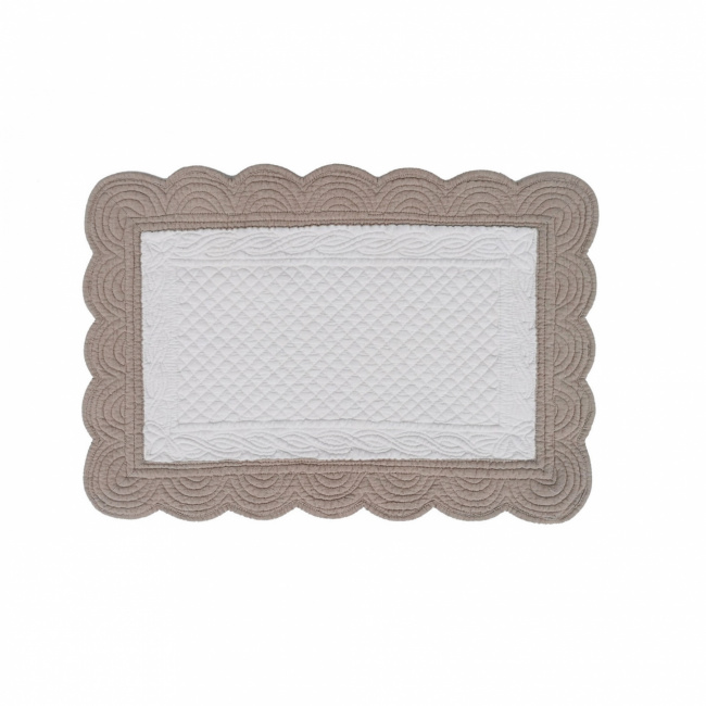 Double-Sided Quilted Cotton Placemat 35x50cm - 1