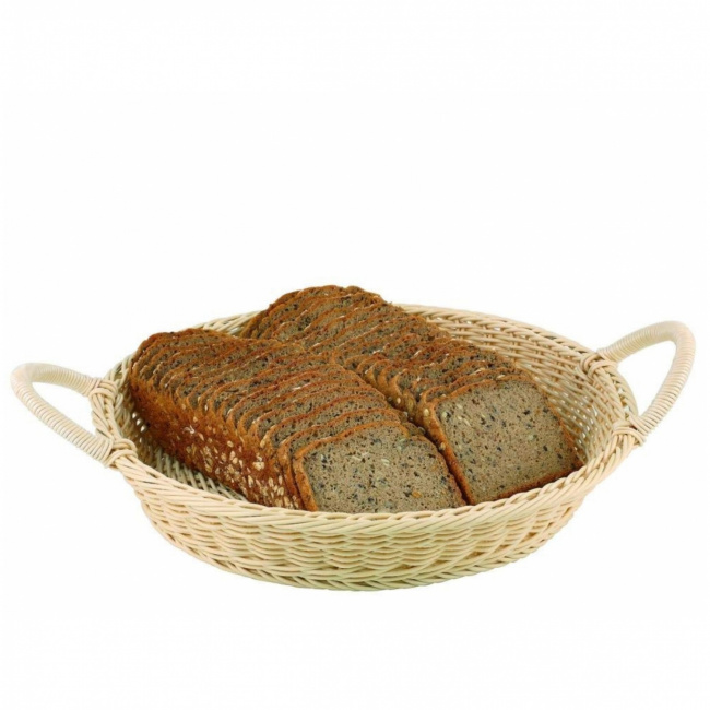 Polyrattan Bread Basket 40cm - 1