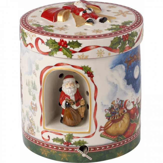 Pojemnik Christmas Toys 21cm zaprzęg - 1