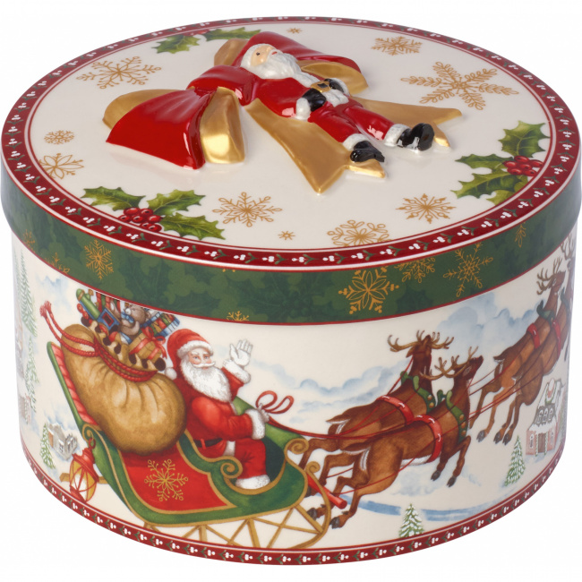 Pojemnik Christmas Toys 10cm zaprzęg - 1