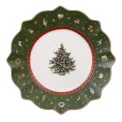 Toy's Delight Breakfast Plate 24cm Green - 1