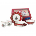 Toy's Delight Breakfast Set 6 Pieces Red - 1