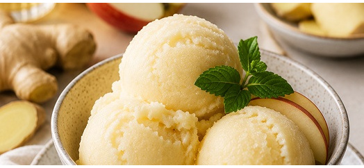 SORBET JABŁKOWO-IMBIROWY