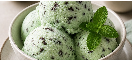 KREMOWE LODY MIĘTOWE