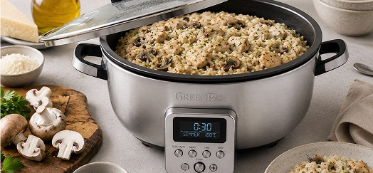 RISOTTO Z KURCZAKIEM I PIECZARKAMI