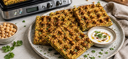 CHRUPIĄCY FALAFEL Z GOFROWNICY